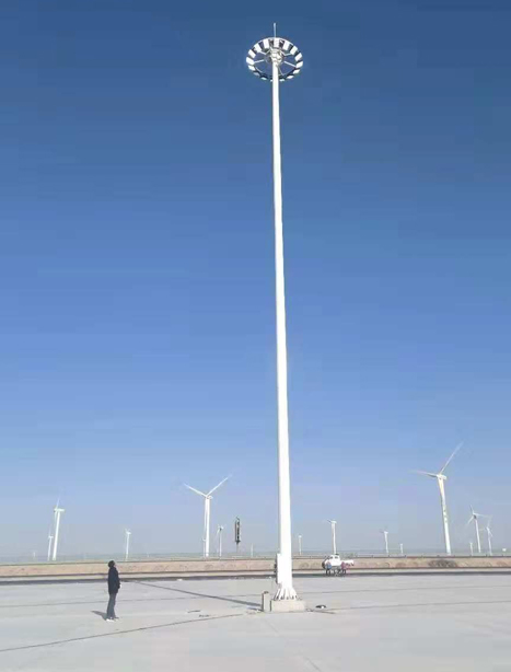 瓜州高速路服务区镜铁区高杆灯项目