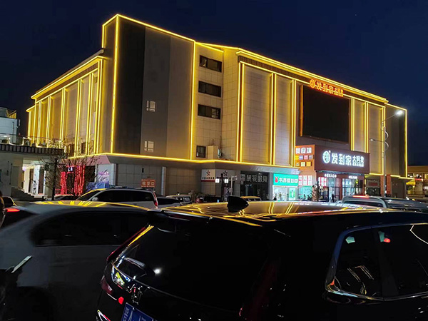 镜铁区楼体亮化 镜铁区楼体亮化